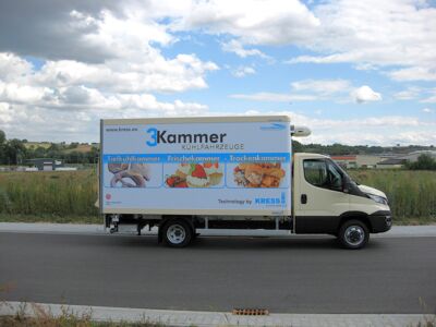 Kühltransporter für Bäckerei-Verteilerverkehr