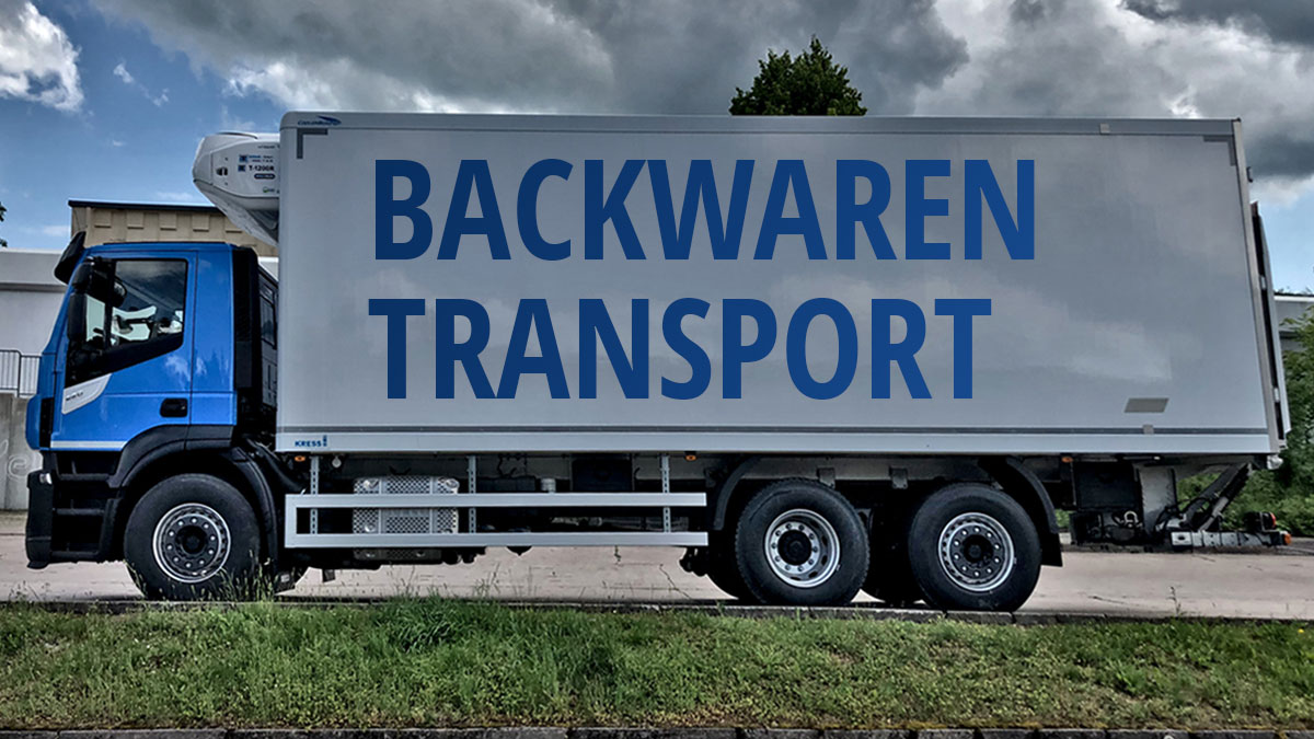 Kühlfahrzeuge für Backwarentransport