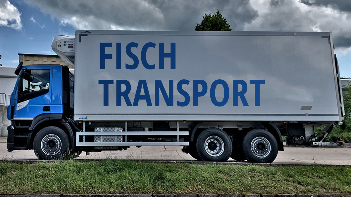 Kühlfahrzeuge für Fisch Transport