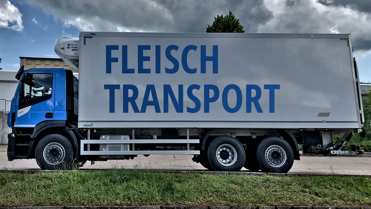Kühlfahrzeuge für Fleischtransport