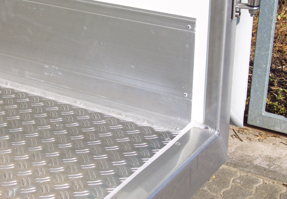 Aluminium Bodenwanne
